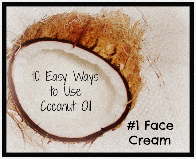 coconut oil face cream